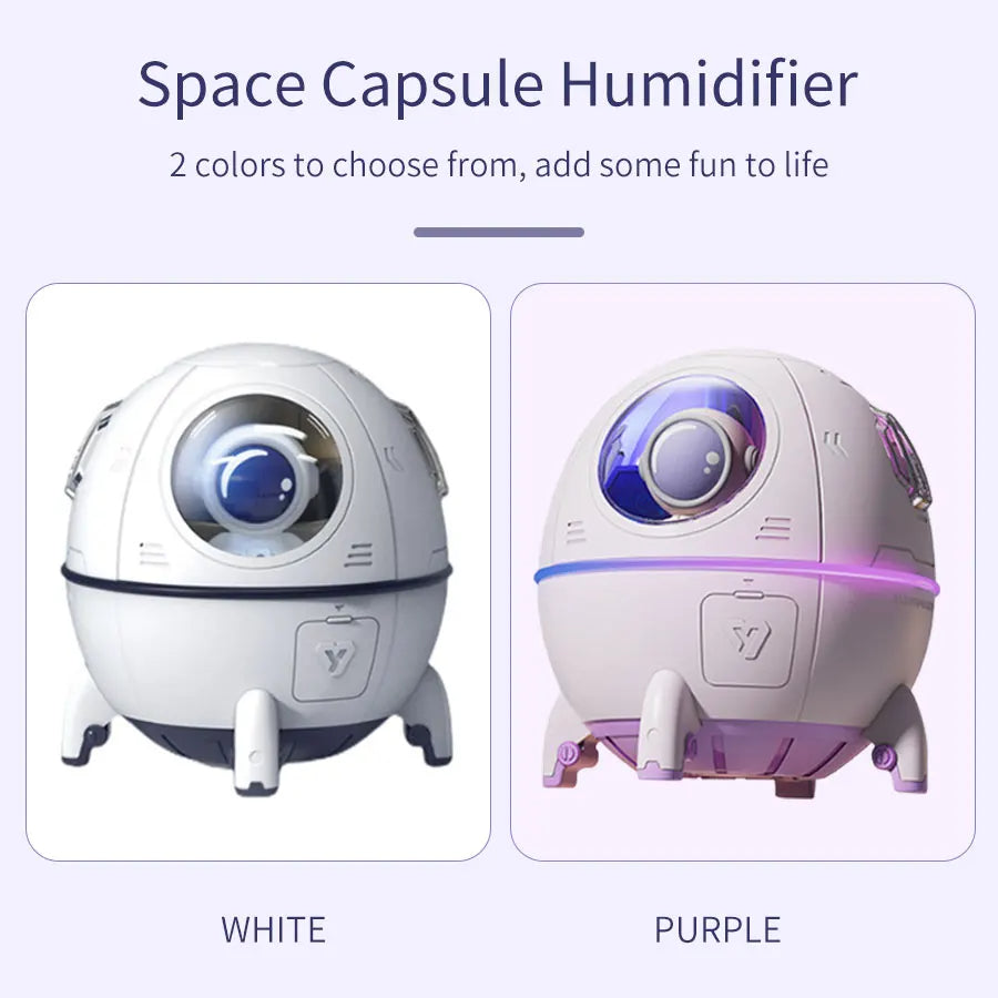 Humidificador difusor capsula astronauta